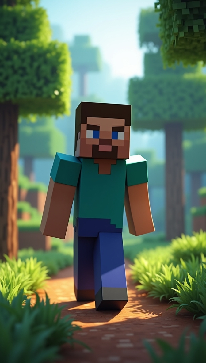 Flux_Dev_A_Minecraft_explorer_character_walking_through_a_fore_2